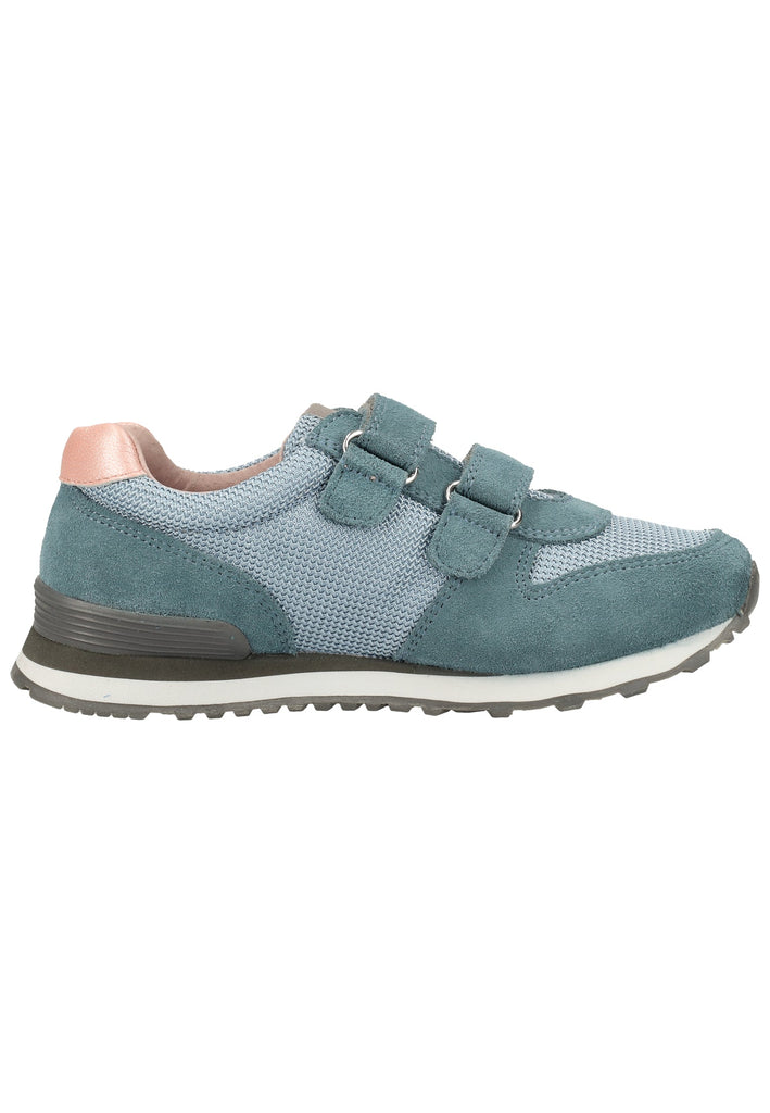 Richter Sneaker Veloursleder/Textil Blau/Pink - surf4shoes