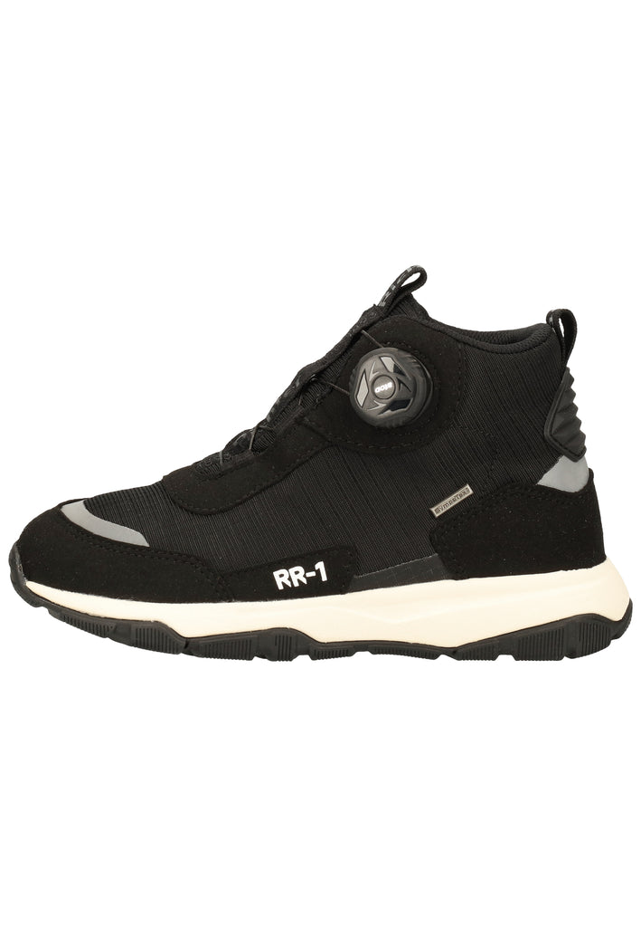 Richter Sneaker Lederimitat/Textil Schwarz - surf4shoes