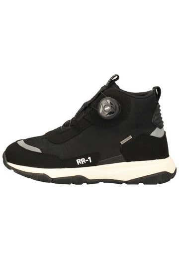 Richter Sneaker Lederimitat/Textil Schwarz - surf4shoes