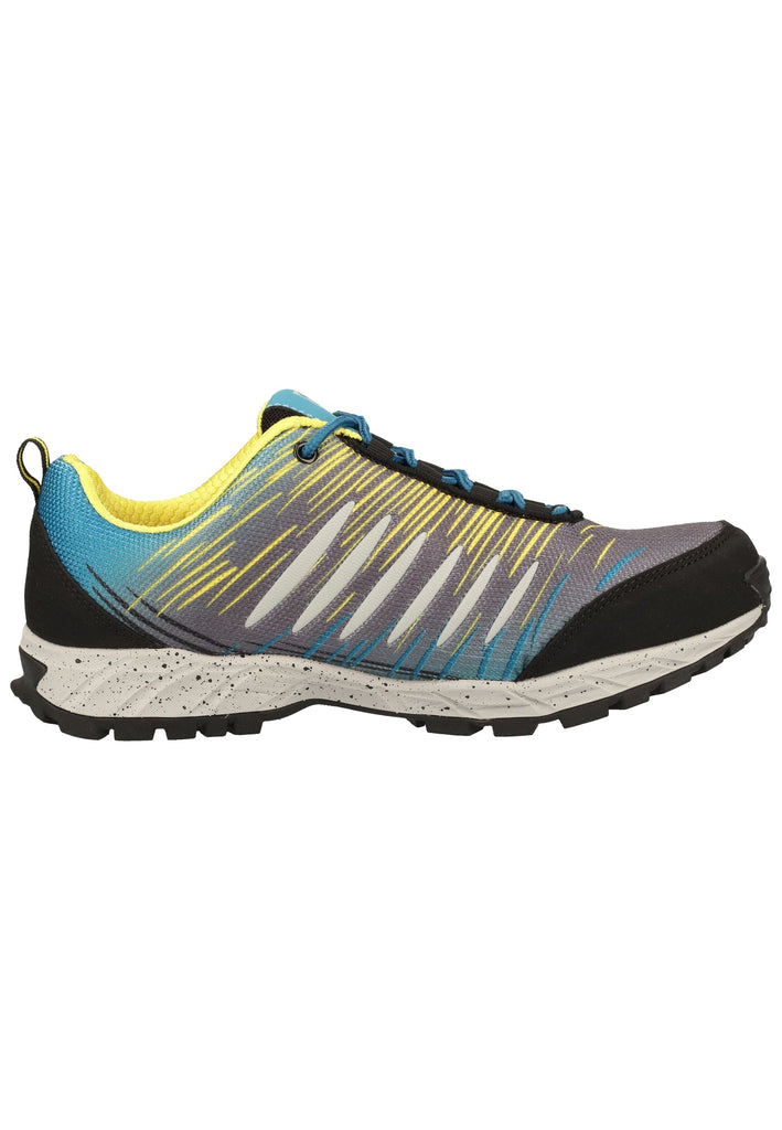 Kastinger Wanderschuhe Lederimitat/Mesh Blau/Gelb - surf4shoes