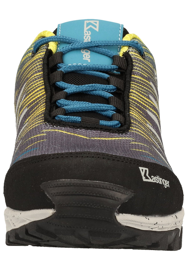 Kastinger Wanderschuhe Lederimitat/Mesh Blau/Gelb - surf4shoes