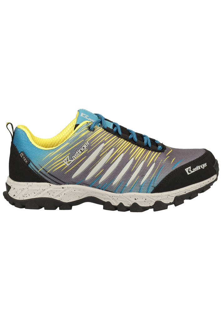 Kastinger Wanderschuhe Lederimitat/Mesh Blau/Gelb - surf4shoes