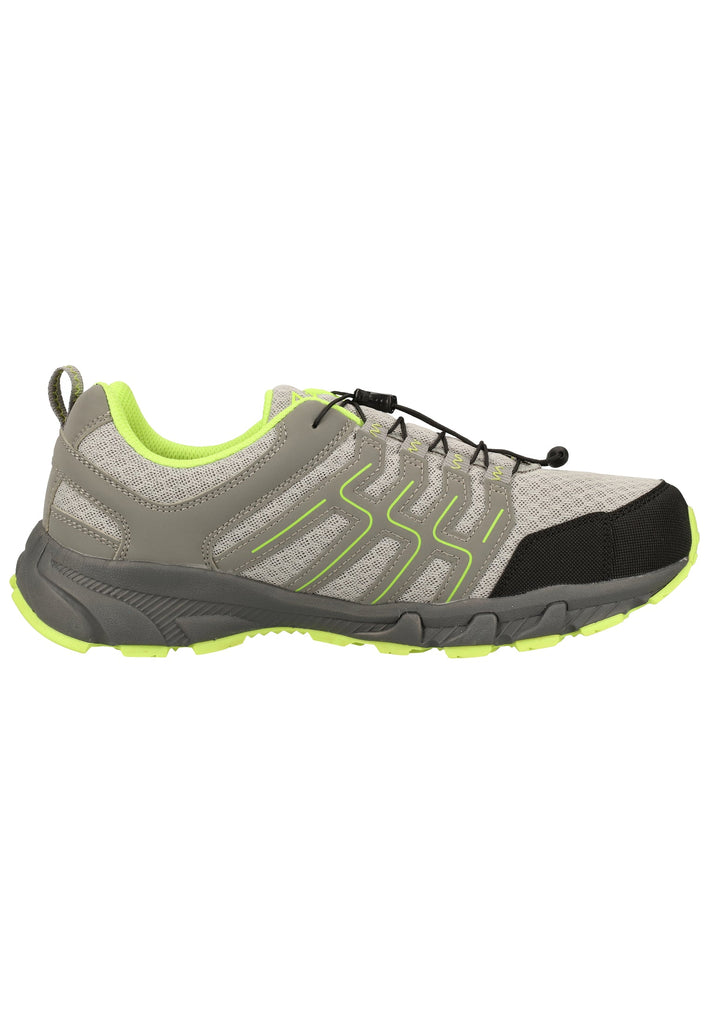 Kastinger Wanderschuhe Lederimitat/Mesh Grau/Grün - surf4shoes