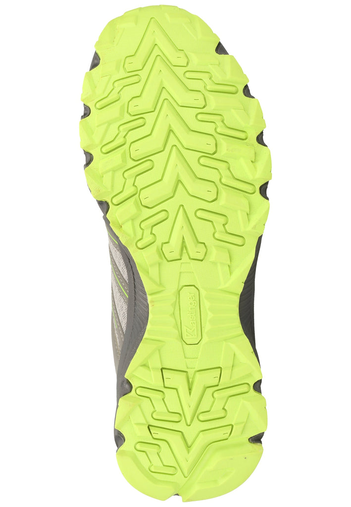 Kastinger Wanderschuhe Lederimitat/Mesh Grau/Grün - surf4shoes