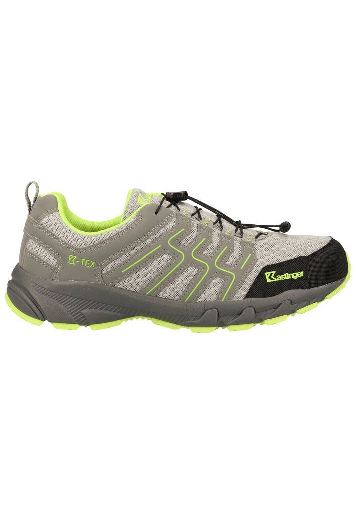 Kastinger Wanderschuhe Lederimitat/Mesh Grau/Grün - surf4shoes