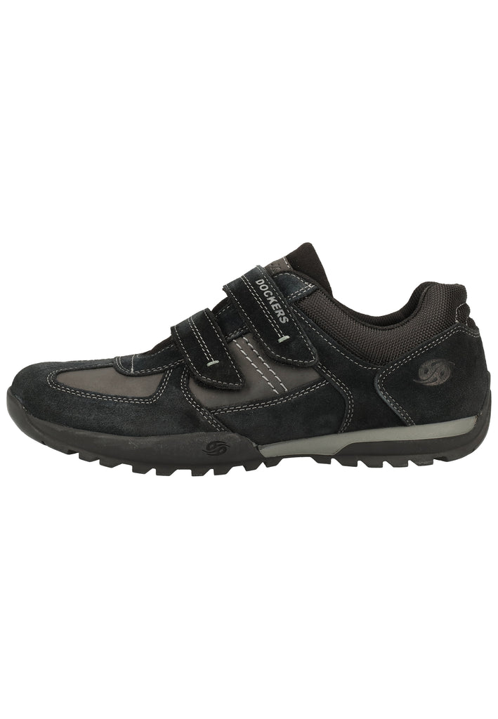 Dockers Sneaker Leder/Textil Schwarz/Grau - surf4shoes