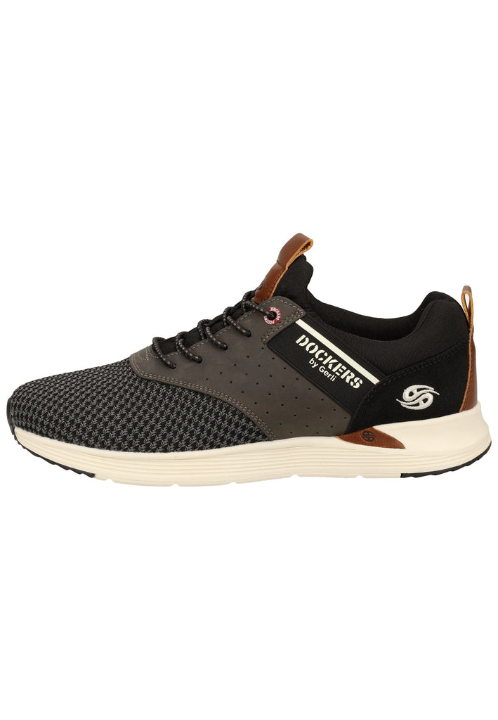 Dockers Sneaker Lederimitat/Textil Schwarz - surf4shoes