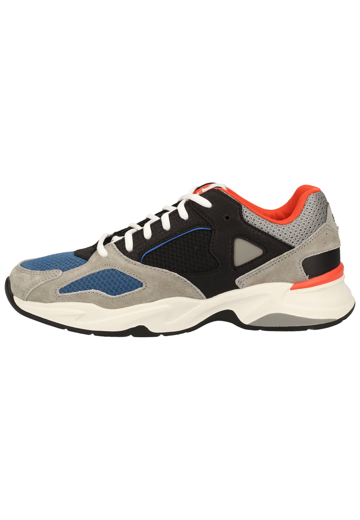 Dockers Sneaker Nubukleder/Textil Schwarz/Grau - surf4shoes