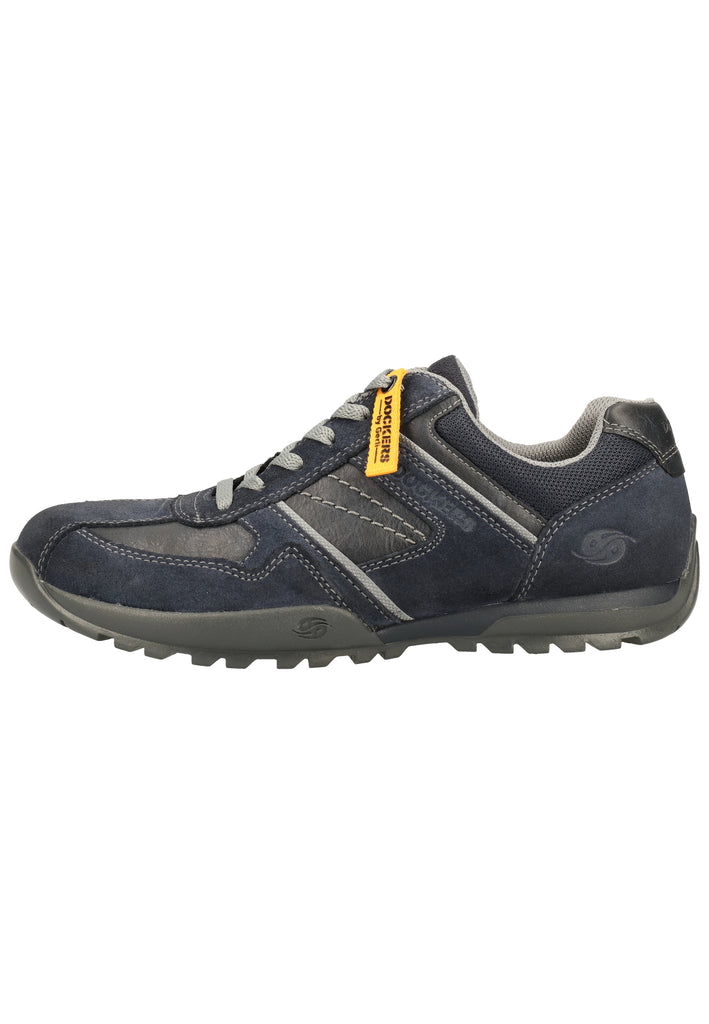 Dockers Sneaker Leder/Textil Navy Grau - surf4shoes