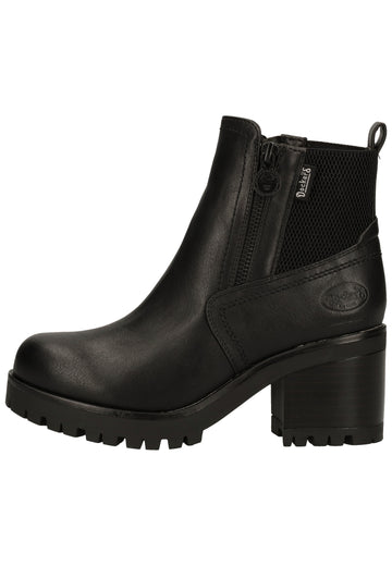 Dockers Stiefelette Lederimitat Schwarz - surf4shoes