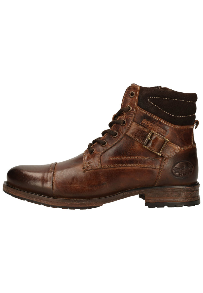 Dockers Stiefelette Leder Braun - surf4shoes