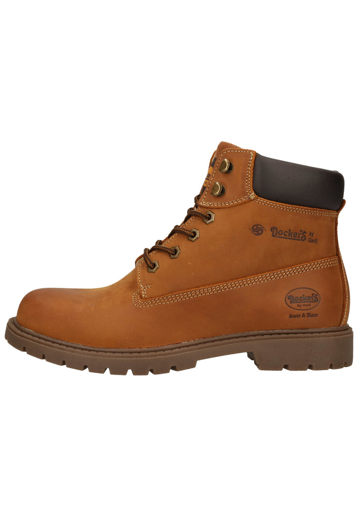 Dockers Stiefelette Leder Braun Warmfutter - surf4shoes