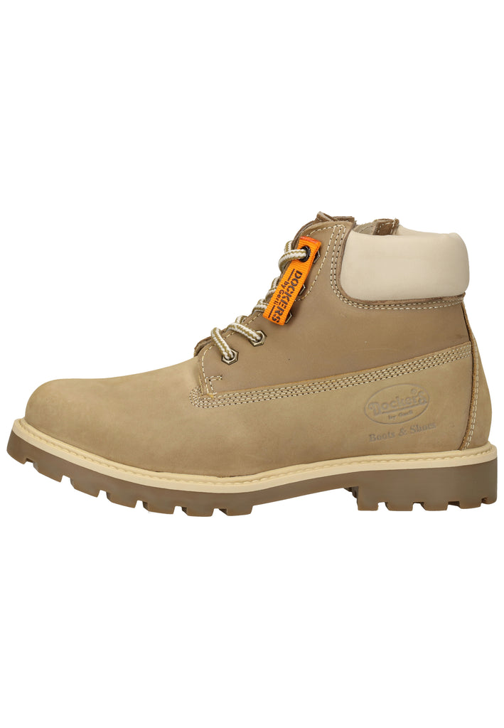 Dockers Stiefelette Leder Hellgrau Warmfutter - surf4shoes