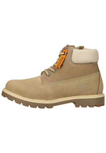 Dockers Stiefelette Leder Hellgrau Warmfutter - surf4shoes