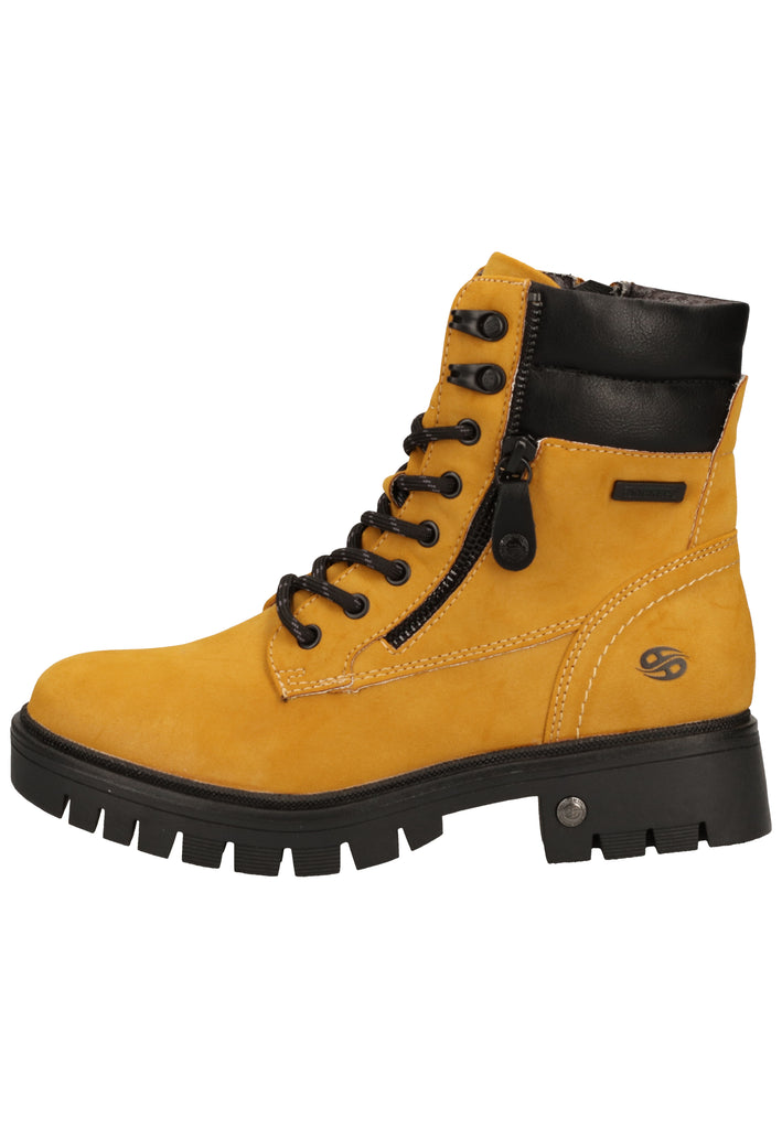 Dockers Stiefelette Lederimitat Gelb - surf4shoes