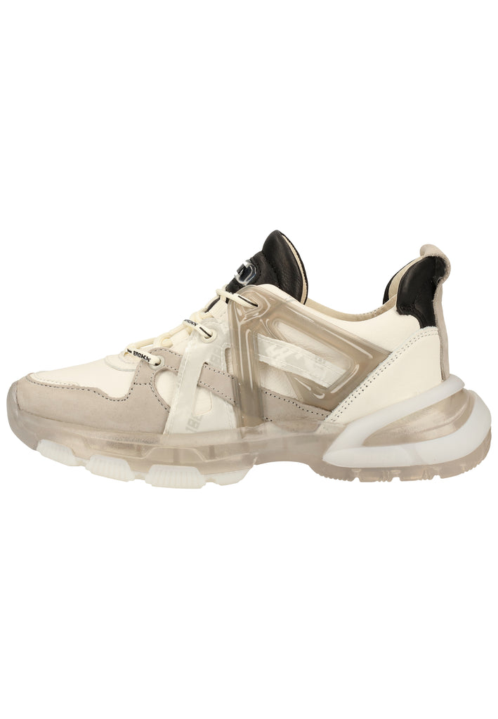 Bronx Sneaker Leder/Synthetik Weiß/Grau - surf4shoes