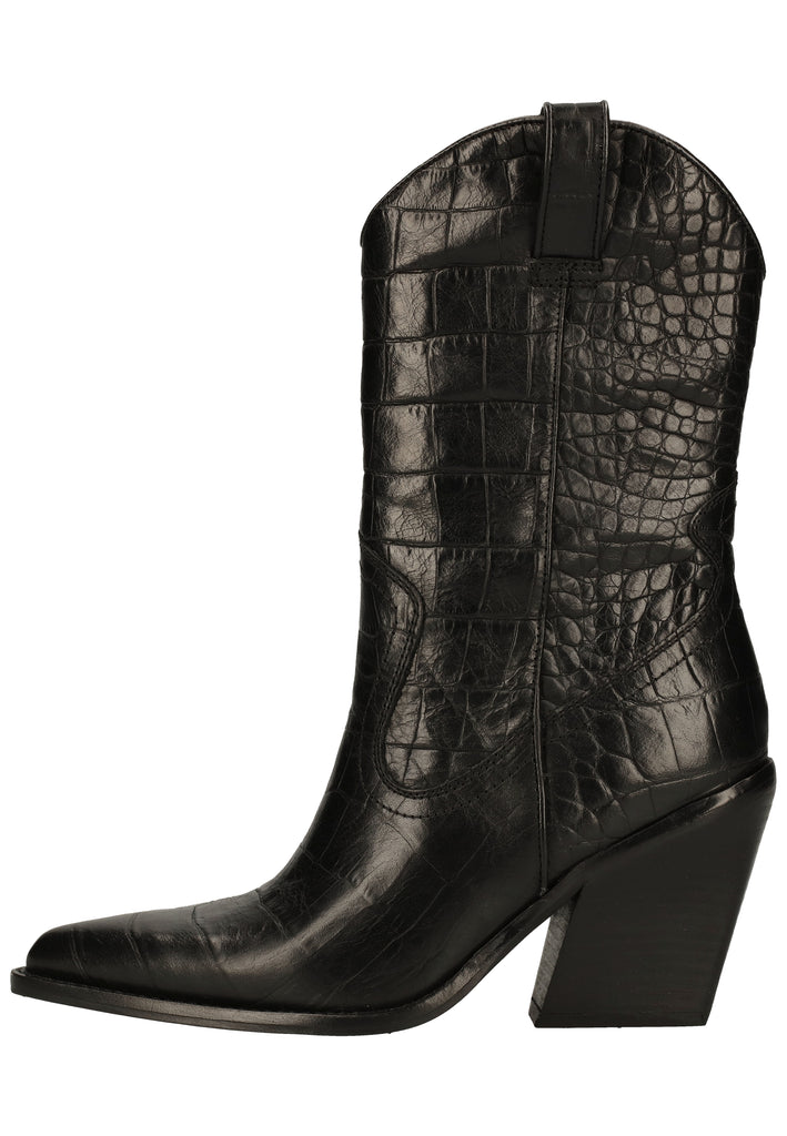 Bronx Stiefel Leder Black - surf4shoes