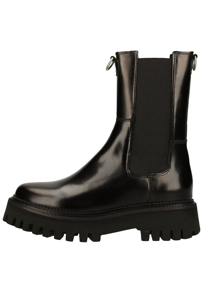 Bronx Stiefel Leder Black - surf4shoes