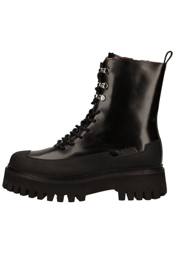 Bronx Stiefel Leder Black - surf4shoes