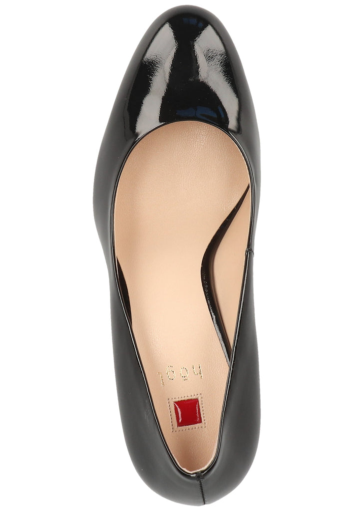 Högl Pumps Leder Schwarz Lack - surf4shoes