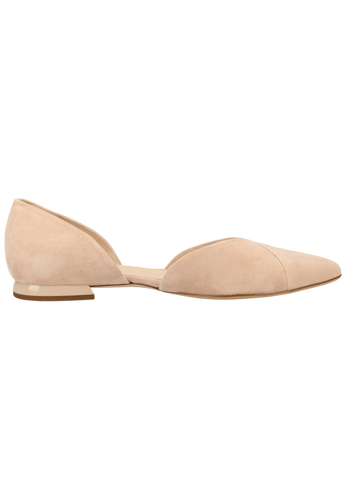 Högl Slipper Veloursleder Nude - surf4shoes