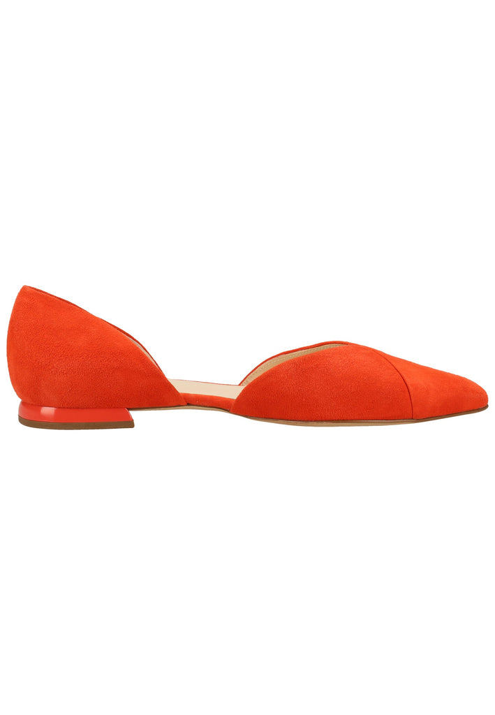 Högl Slipper Veloursleder Orange - surf4shoes