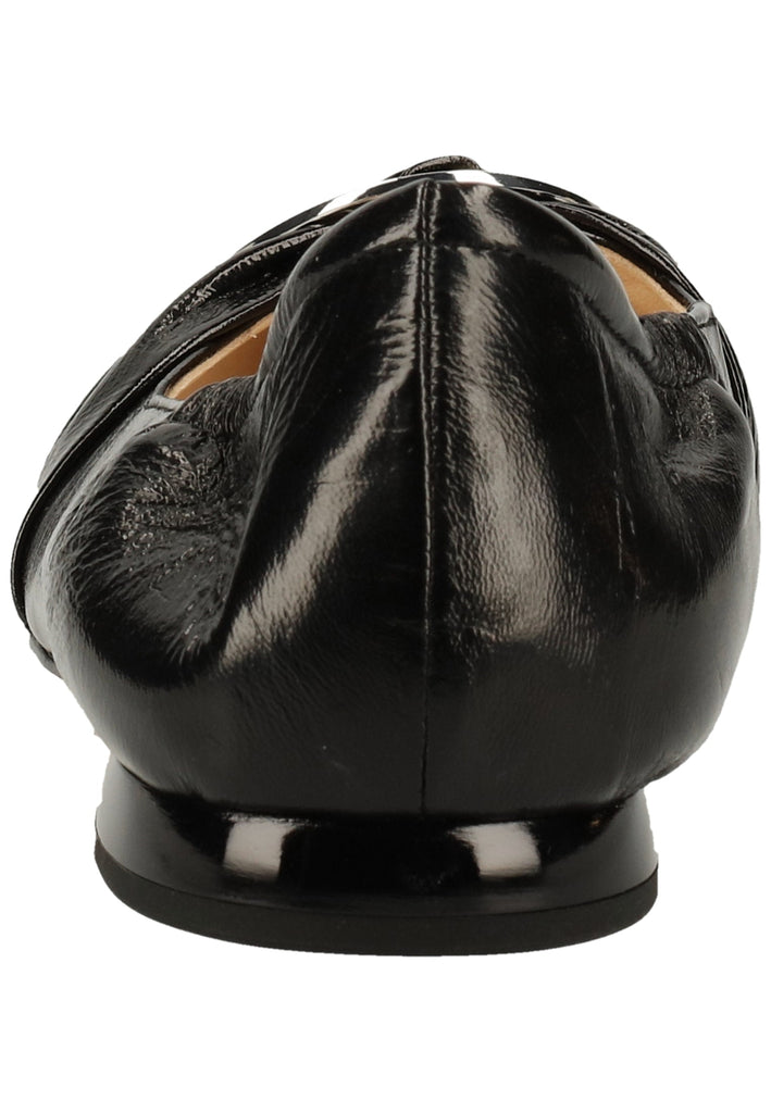 Högl Ballerinas Leder Schwarz Lack - surf4shoes