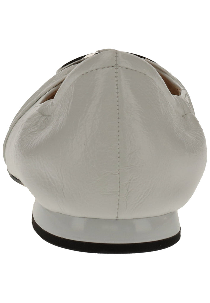 Högl Ballerinas Leder Weiß Lack - surf4shoes