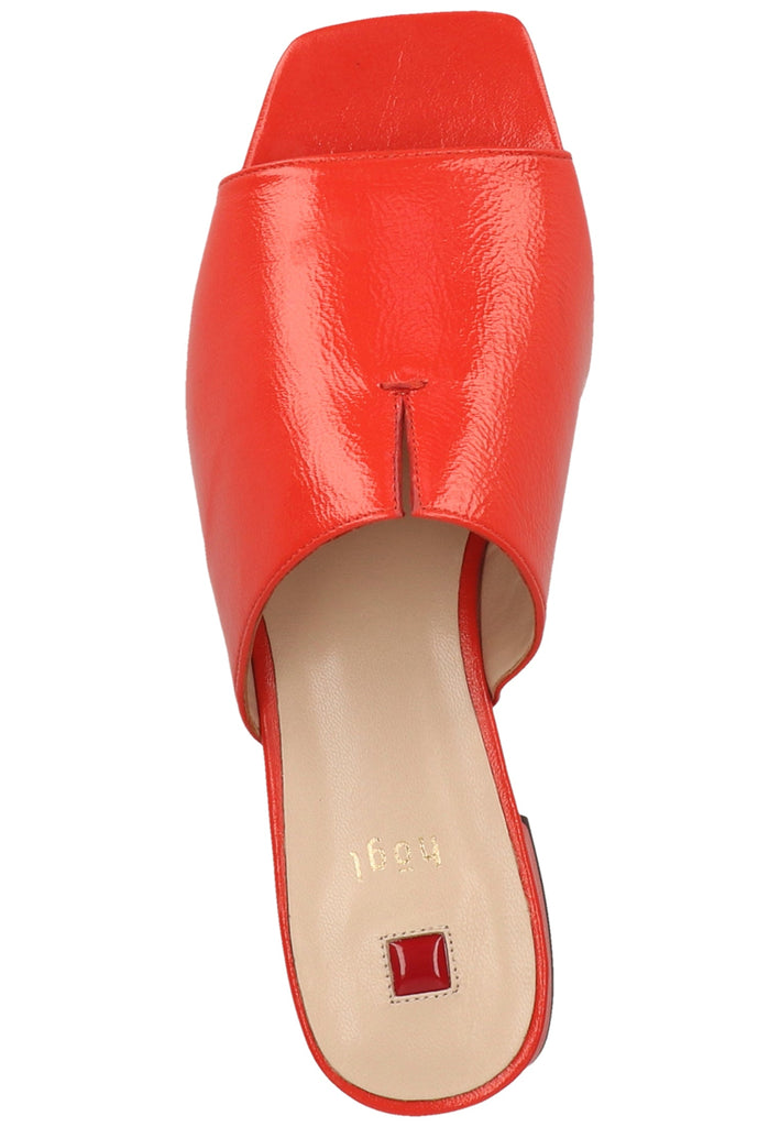 Högl Pantoletten Leder Orange - surf4shoes
