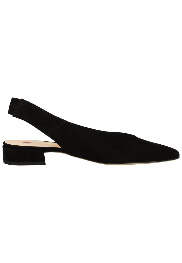 Högl Ballerinas Veloursleder Schwarz - surf4shoes