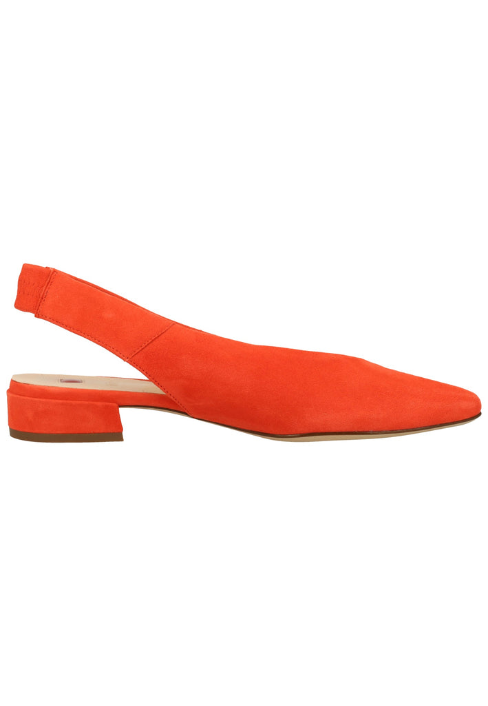 Högl Ballerinas Veloursleder Orange - surf4shoes