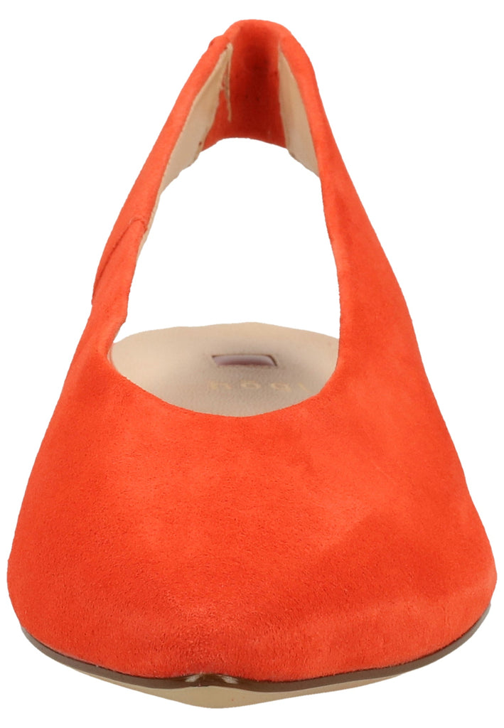 Högl Ballerinas Veloursleder Orange - surf4shoes