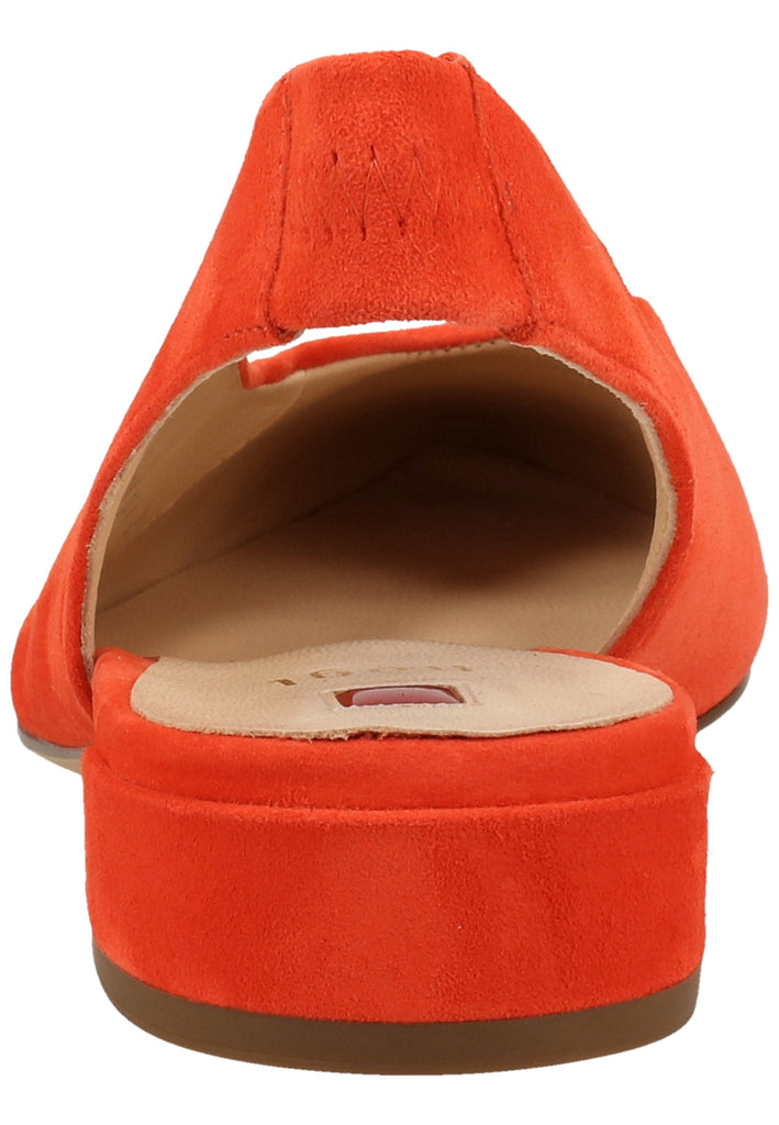 Högl Ballerinas Veloursleder Orange - surf4shoes