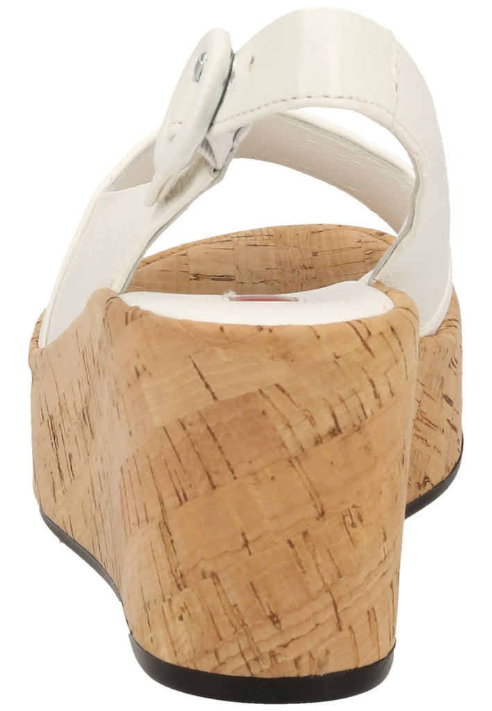 Högl Sandalen Leder Weiß Lack - surf4shoes