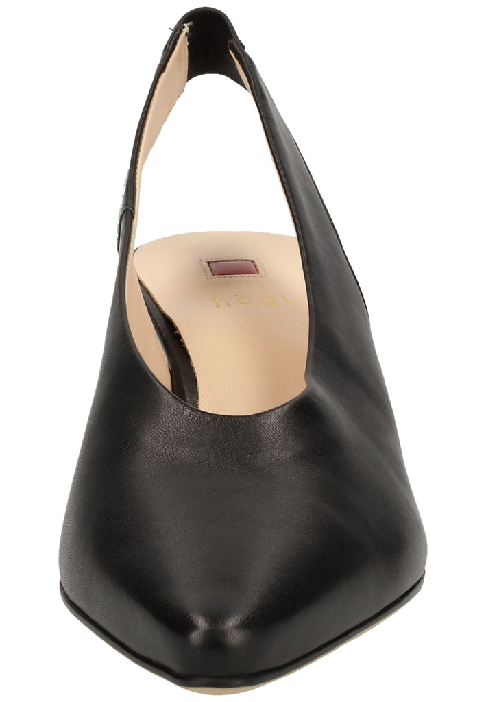 Högl Pumps Leder Schwarz - surf4shoes