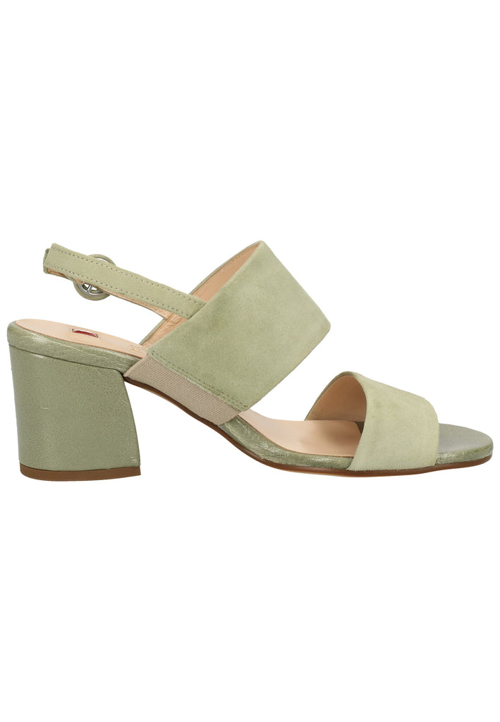 Högl Sandalen Veloursleder Hellgrün - surf4shoes