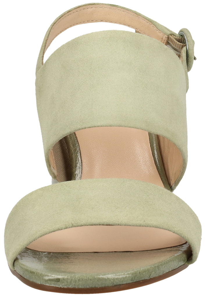 Högl Sandalen Veloursleder Hellgrün - surf4shoes