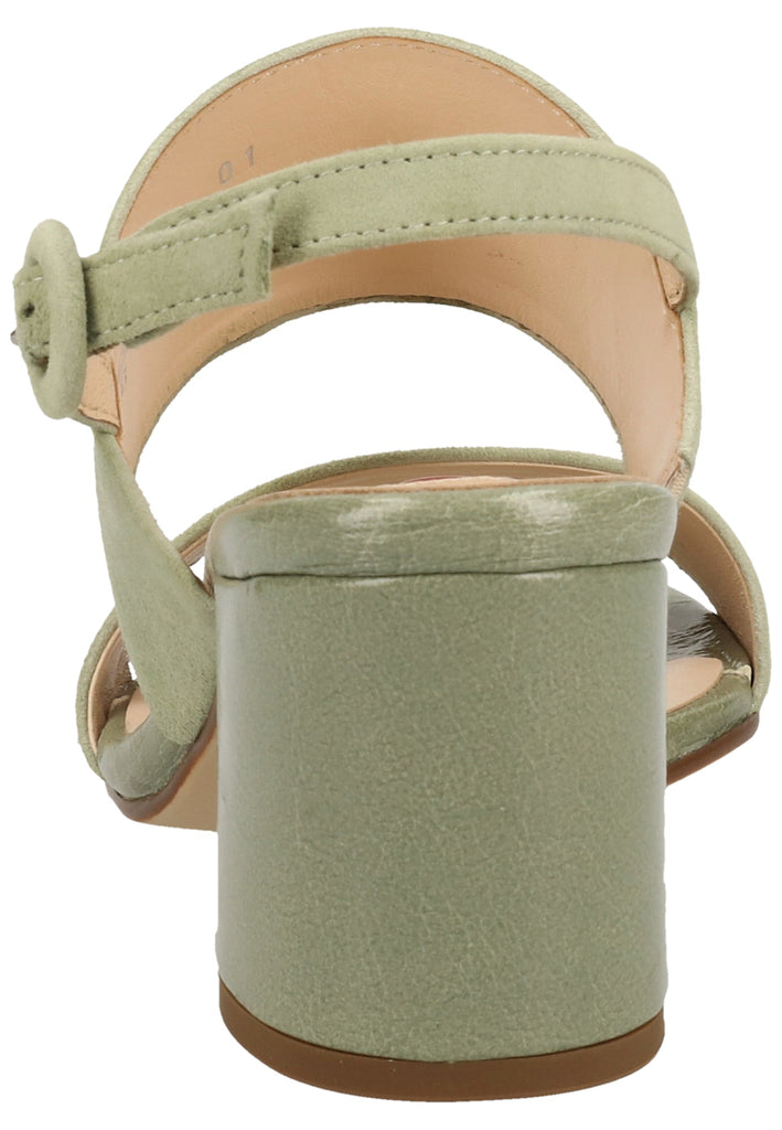 Högl Sandalen Veloursleder Hellgrün - surf4shoes