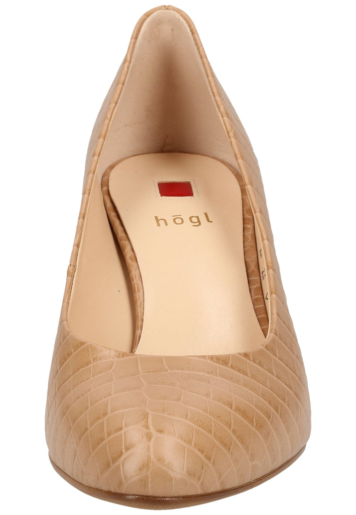 Högl Pumps Leder Nude - surf4shoes