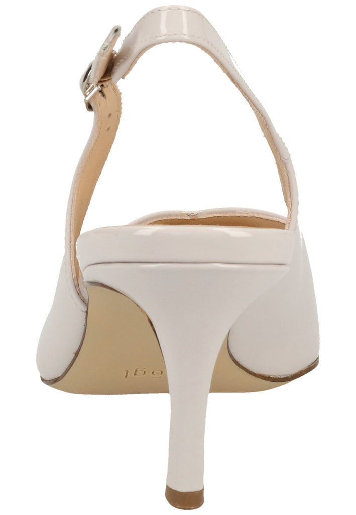 Högl Pumps Leder Grau Lack - surf4shoes