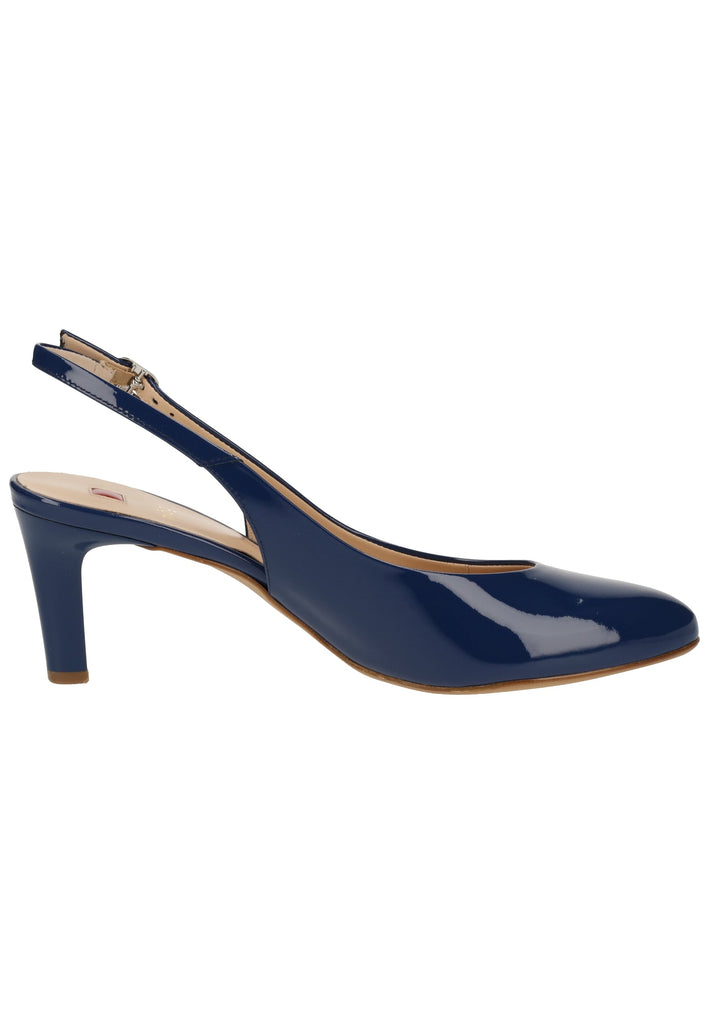 Högl Pumps Leder Navy Lack - surf4shoes