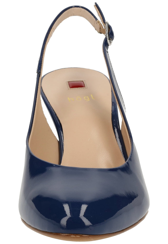 Högl Pumps Leder Navy Lack - surf4shoes