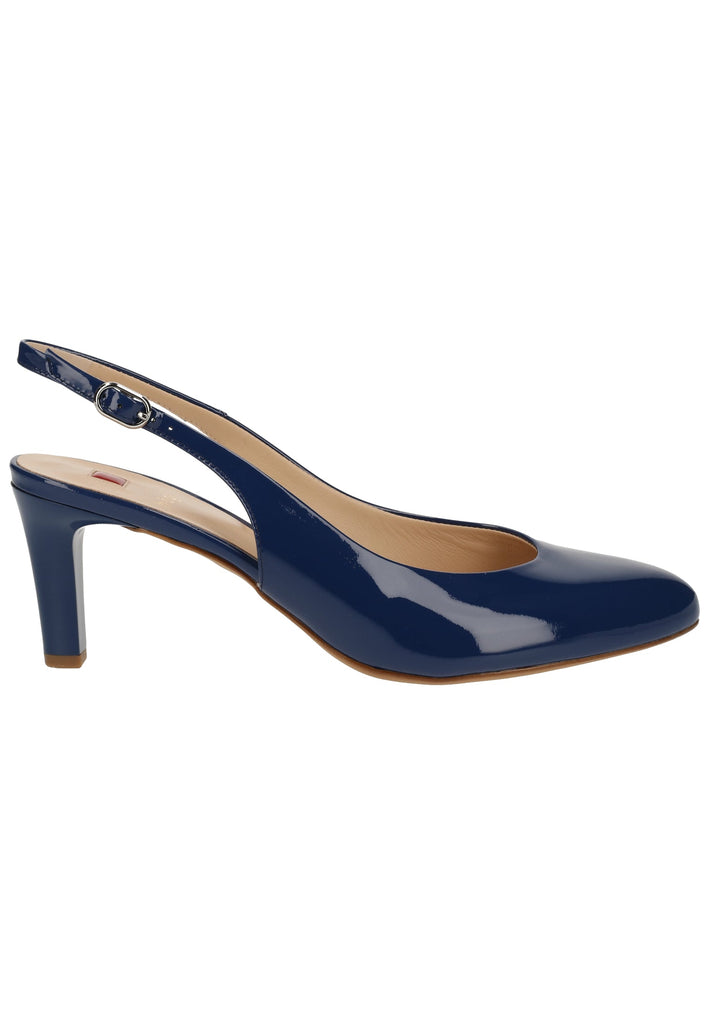 Högl Pumps Leder Navy Lack - surf4shoes