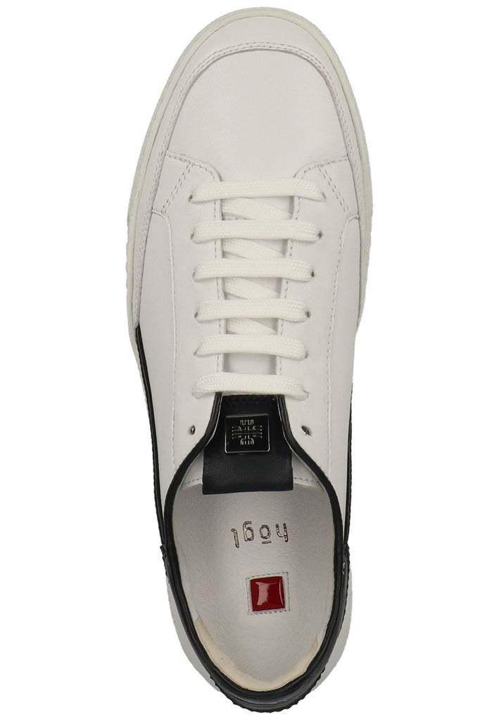 Högl Sneaker Leder Weiß/Blau - surf4shoes