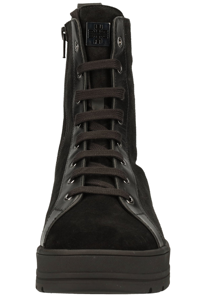 Högl Stiefelette Leder Schwarz Warmfutter - surf4shoes