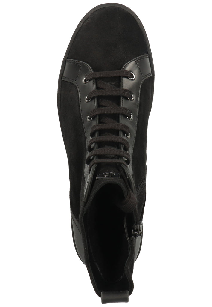 Högl Stiefelette Leder Schwarz Warmfutter - surf4shoes