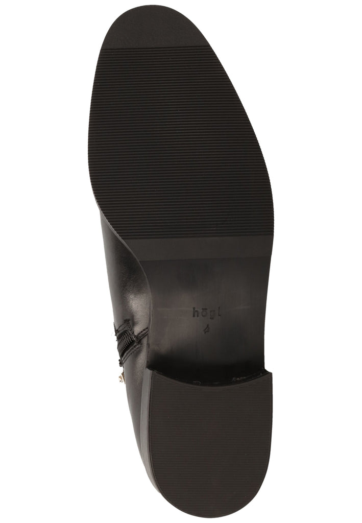 Högl Stiefelette Leder Schwarz - surf4shoes