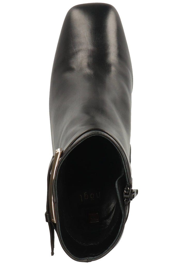Högl Stiefelette Leder Schwarz - surf4shoes