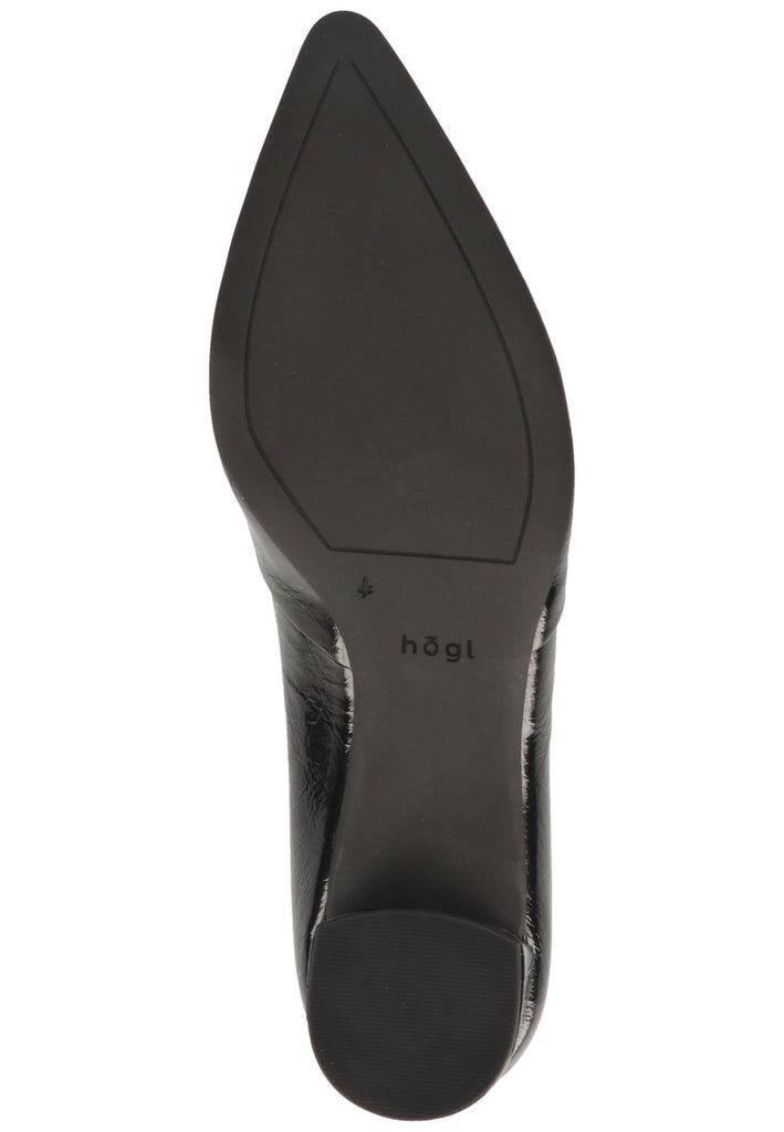 Högl Pumps Leder Schwarz - surf4shoes