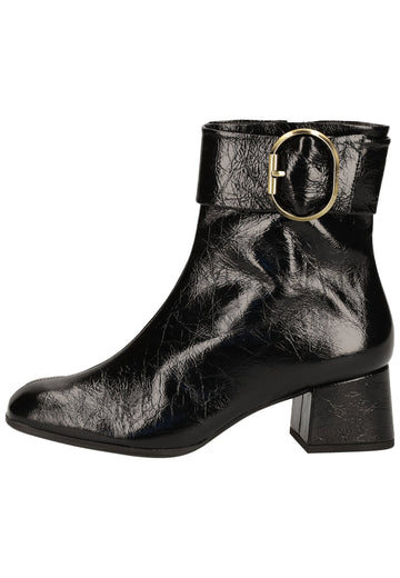 Högl Stiefelette Leder Schwarz - surf4shoes